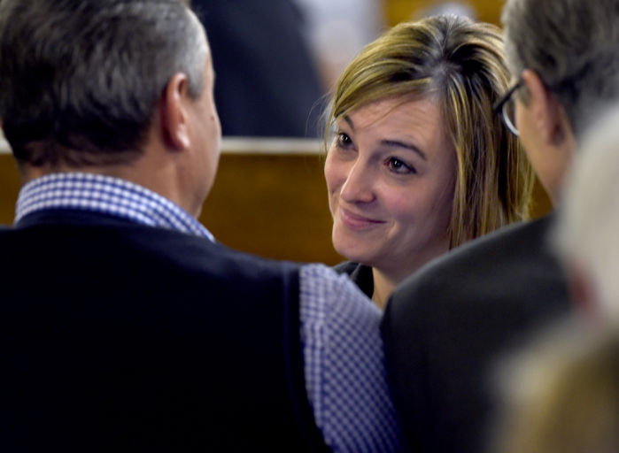 Deputy Missoula County Attorney Jennifer Clark and Celal Dede